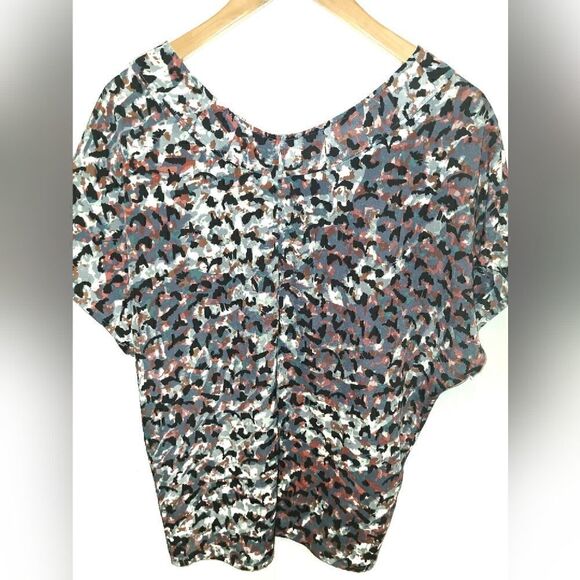 BCBGeneration Print Polyester Top  - Picture 2 of 5